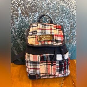 Unionbay 1990 Vintage Patchwork Plaid Mini Backpack